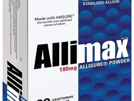 ALLIMAX 100% Stabilized Allicin 180 mg (90 caps) Online Sale